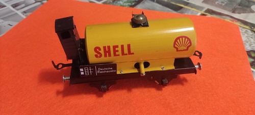 Carro cisterna shell latta - cisterna,